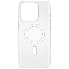 Чехол силиконовый Luxcase Magnet для  iPhone 14 Pro Max 6.7" Прозрачный