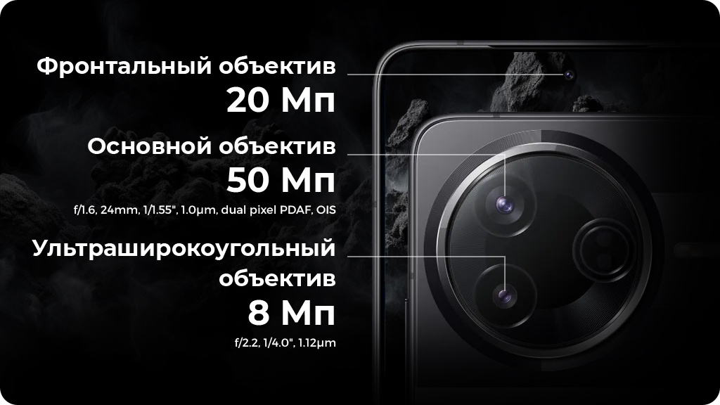 Xiaomi Poco F7 Pro 12/512Gb Global Серебристый